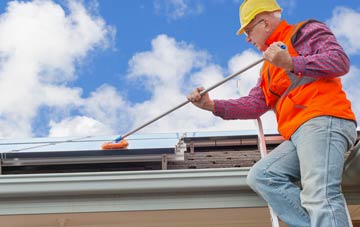 West Cliff soft wash roof cleaning